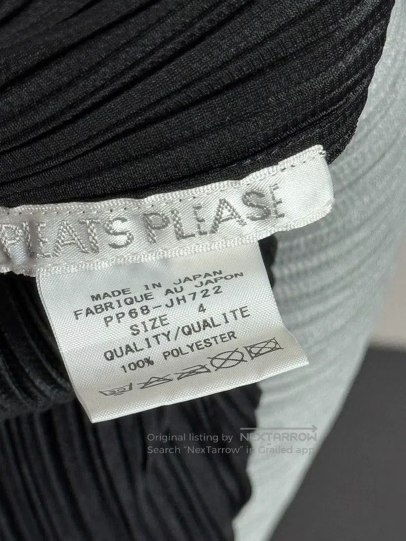 Issey Miyake Issey Miyake Ink Wash Long Smiley Collar Dress Size XL / US 12-14 / IT 48-50 - 3 Thumbnail