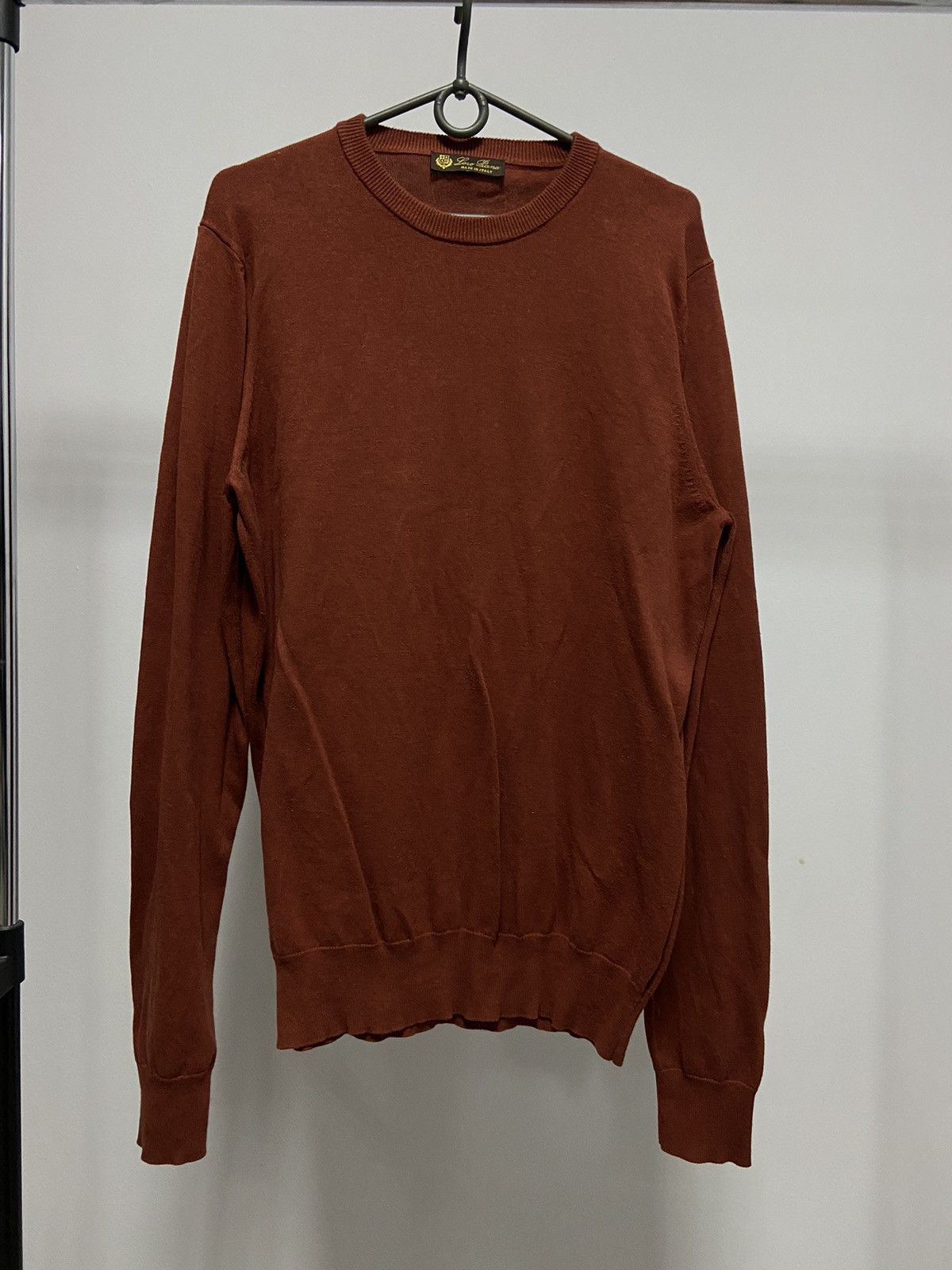 Loro Piana × Vintage Loro piana sweater knitted vintage cotton luxury Size US L / EU 52-54 / 3 - 1 Thumbnail