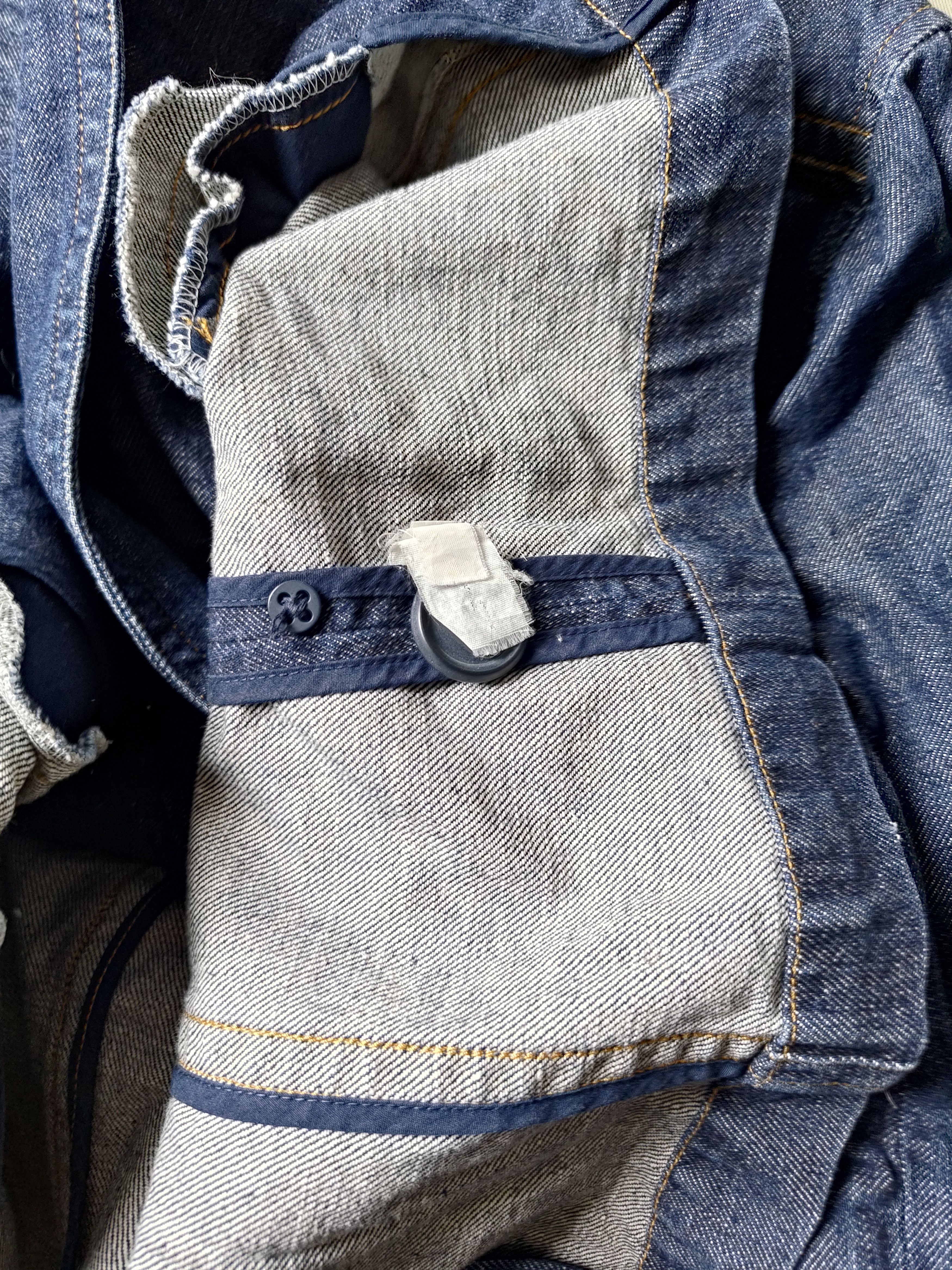 Gap Sold Out - GAP Double Collar Denim Jacket Size US XXS / EU 40 - 5 Thumbnail