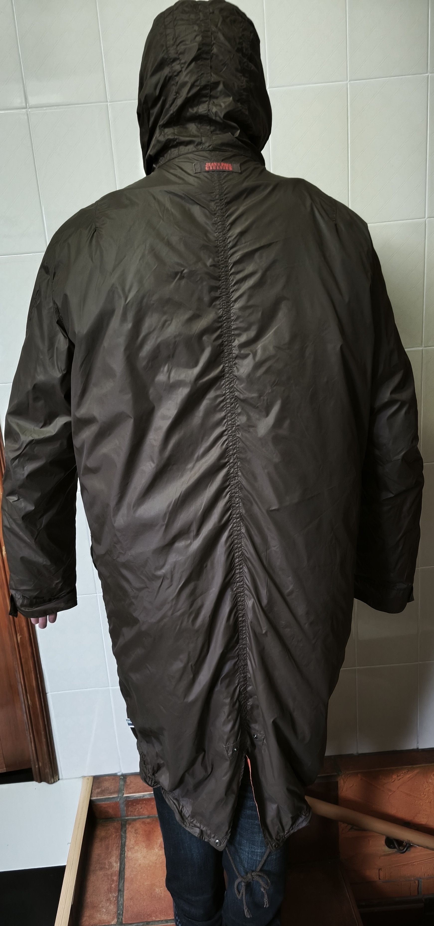 Jean Paul Gaultier Fishtail parka, in nylon, made up of two detachable pieces. Size US L / EU 52-54 / 3 - 4 Thumbnail
