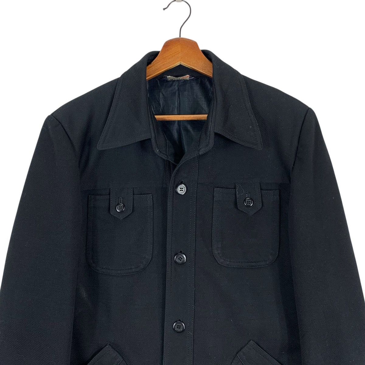 Big John Vintage Big John For Men Black Button Up Jacket Size US M / EU 48-50 / 2 - 2 Thumbnail