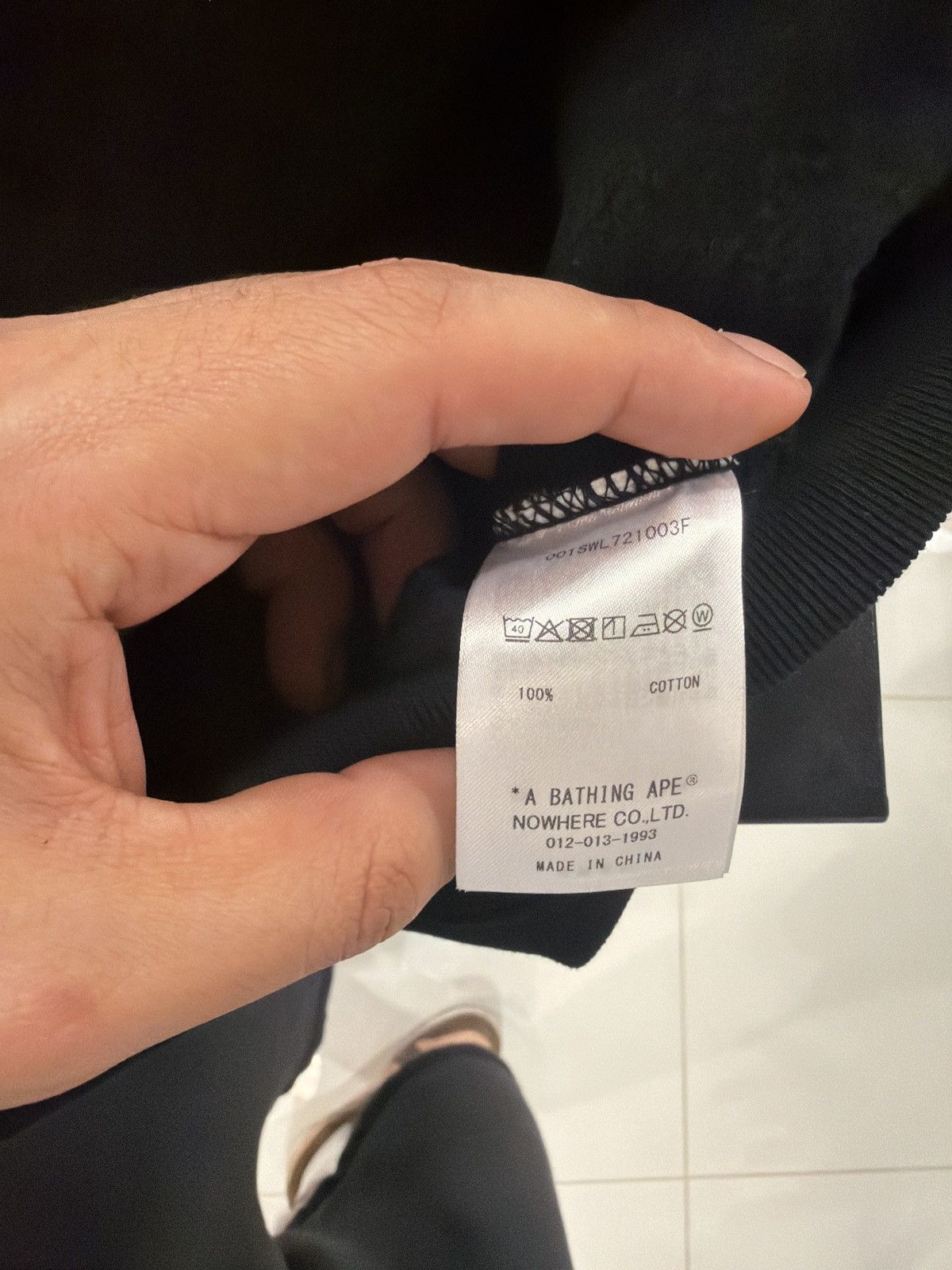 Bape Bape Shibuya Black Crewneck Size US L / EU 52-54 / 3 - 3 Thumbnail