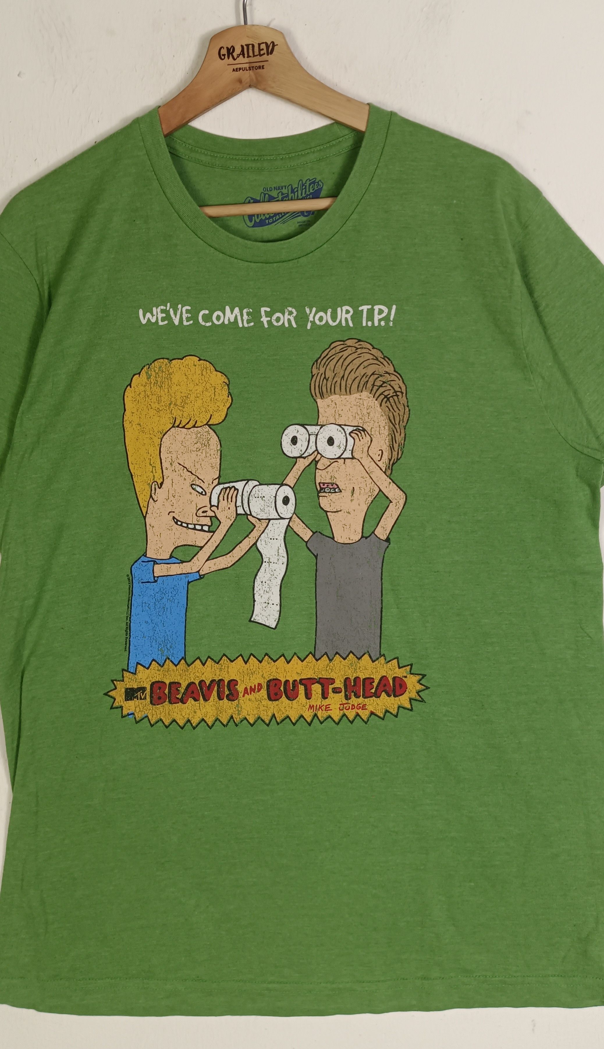 Cartoon Network × Mtv Beavis And Butt Head MTV ©2013 Size US M / EU 48-50 / 2 - 3 Thumbnail