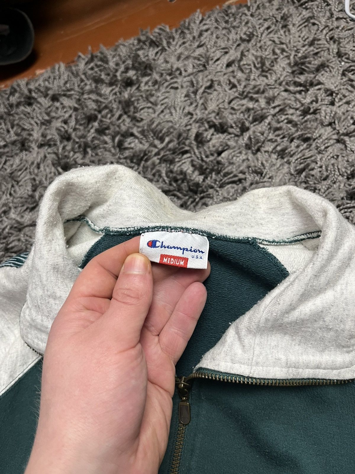 Champion CHAMPION USA 1990’s 🇺🇸 VINTAGE COTTON SPORT SUIT Size US M / EU 48-50 / 2 - 3 Thumbnail