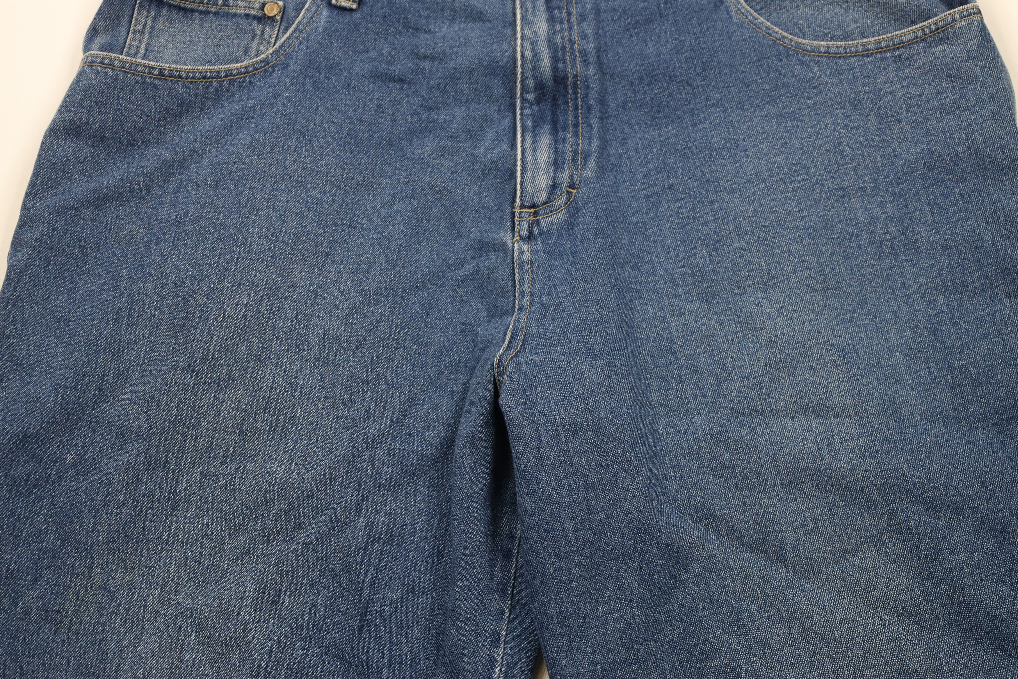 Billabong × Vintage Vintage 90s Billabong Surfing Baggy Denim Jean Shorts Jorts Size US 36 / EU 52 - 3 Thumbnail