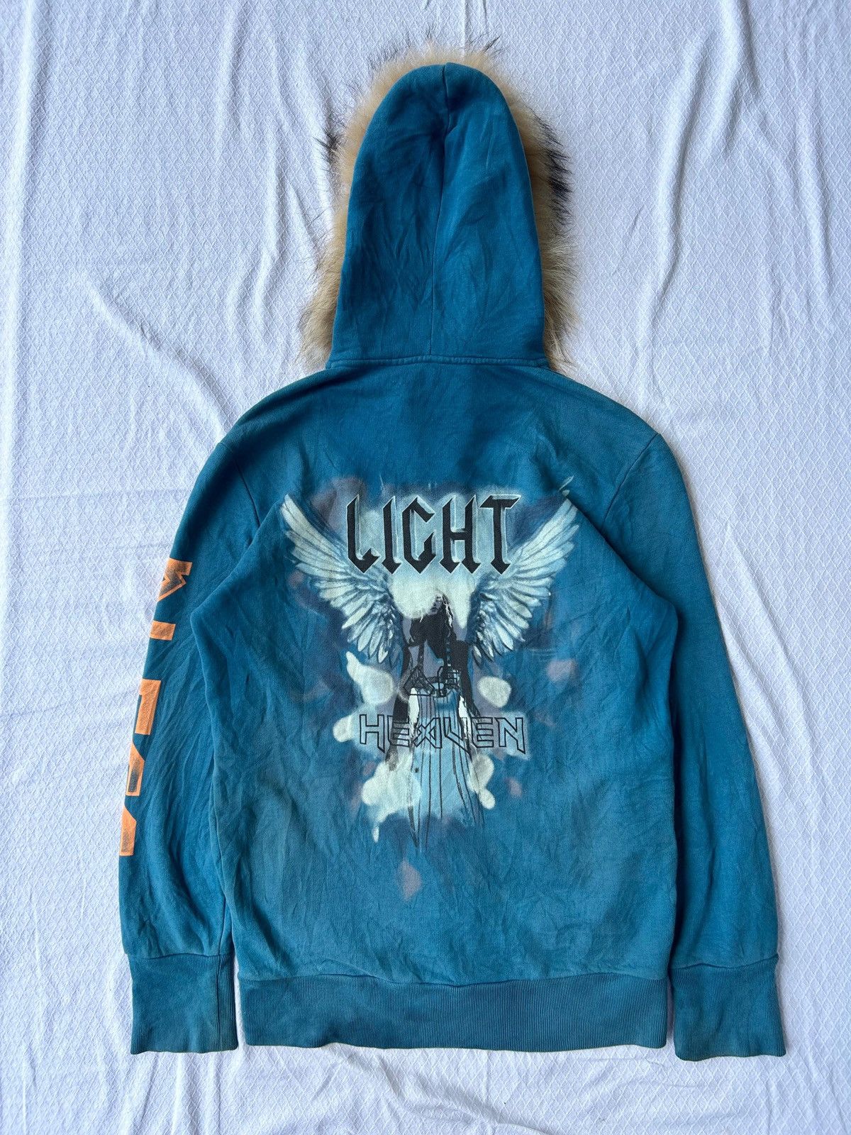 Japanese Brand Fur hoodie faith connexion light heaven style ifsixwasnine Size US M / EU 48-50 / 2 - 2 Thumbnail