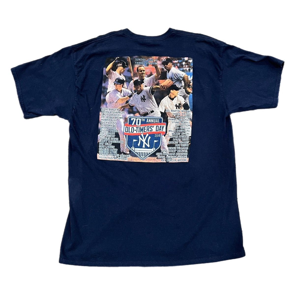 MLB × Vintage New York Yankees Alumni T-Shirt Size US XL / EU 56 / 4 - 3 Thumbnail