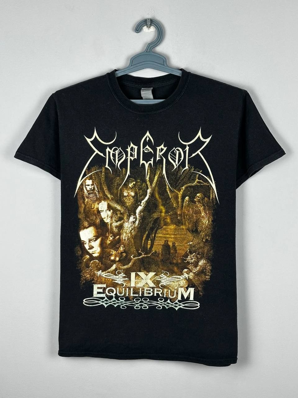 Band Tees Vintage 00s Emperor In The Nightside Eclipse T-shirt Size US M / EU 48-50 / 2 - 1 Thumbnail