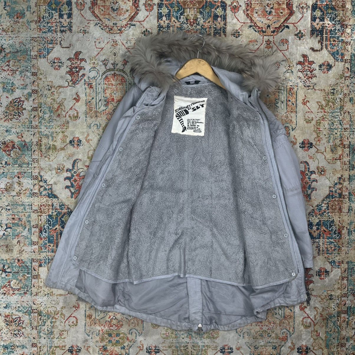 SLY Vintage Sly fur raccoon parka jacket Size US S / EU 44-46 / 1 - 4 Thumbnail