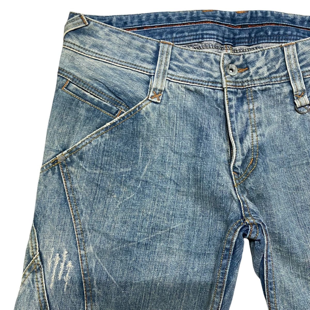 Nicole Club NCFM Denim Hybrid Flare Jeans Size US 34 / EU 50 - 4 Thumbnail