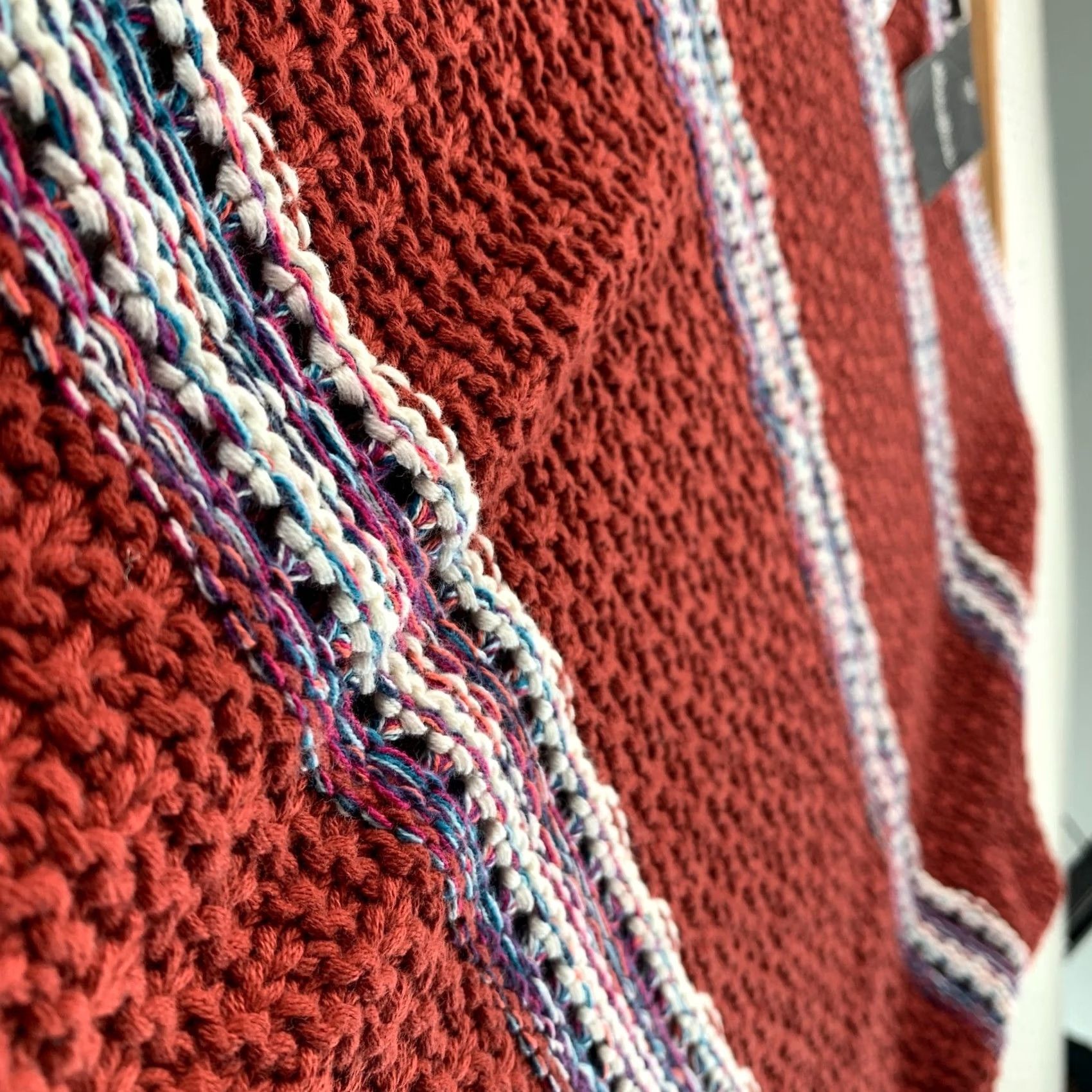 Eddie Bauer Eddie Bauer Knit Boat Neck Sweater Red Striped Womens XL NWT Size XL / US 12-14 / IT 48-50 - 5 Thumbnail