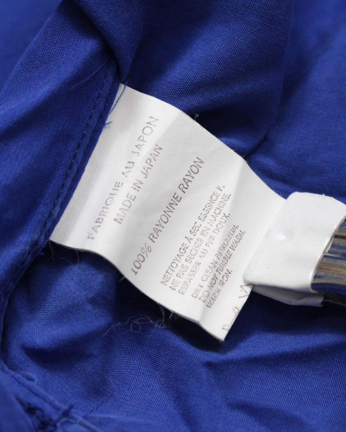 Yohji Yamamoto AW2016 Y'S FOR MEN BY YOHJI YAMAMOTO RAYON SHIRTS Size US XL / EU 56 / 4 - 5 Thumbnail