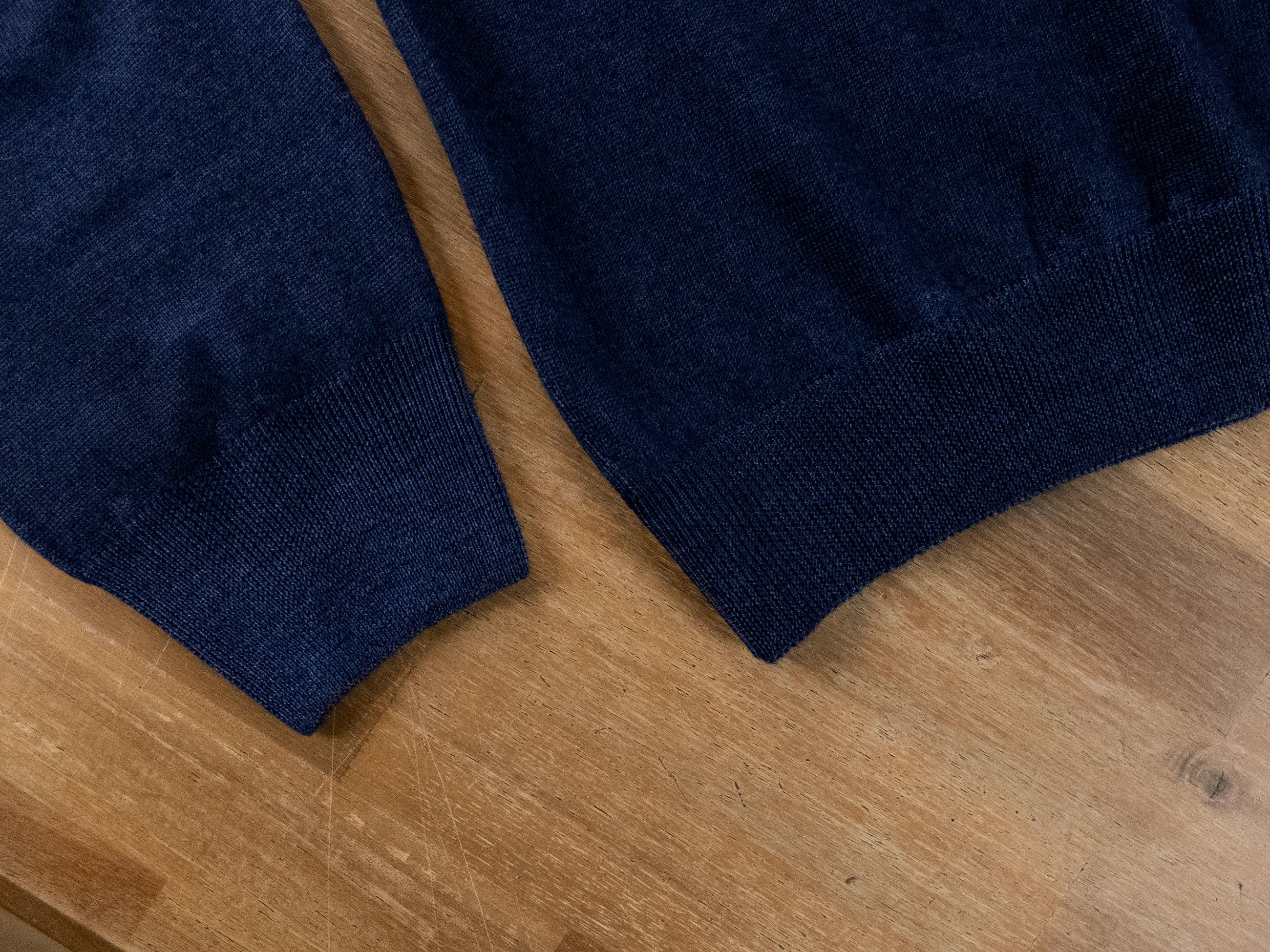 Gran Sasso GRAN SASSO vintage style blue wool cardigan Size 56 / 3XL Size US XXL / EU 58 / 5 - 6 Thumbnail