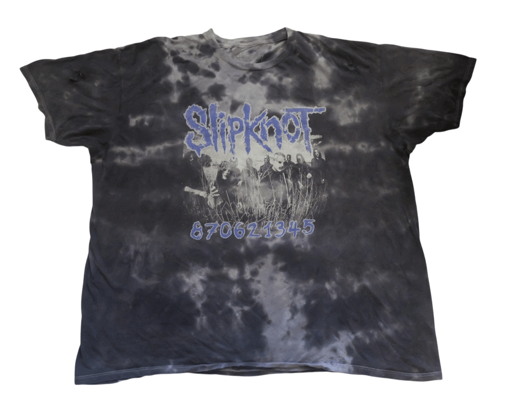 Band Tees Slipknot Tie Dye T-Shirt Size US XXL / EU 58 / 5 - 1 Thumbnail
