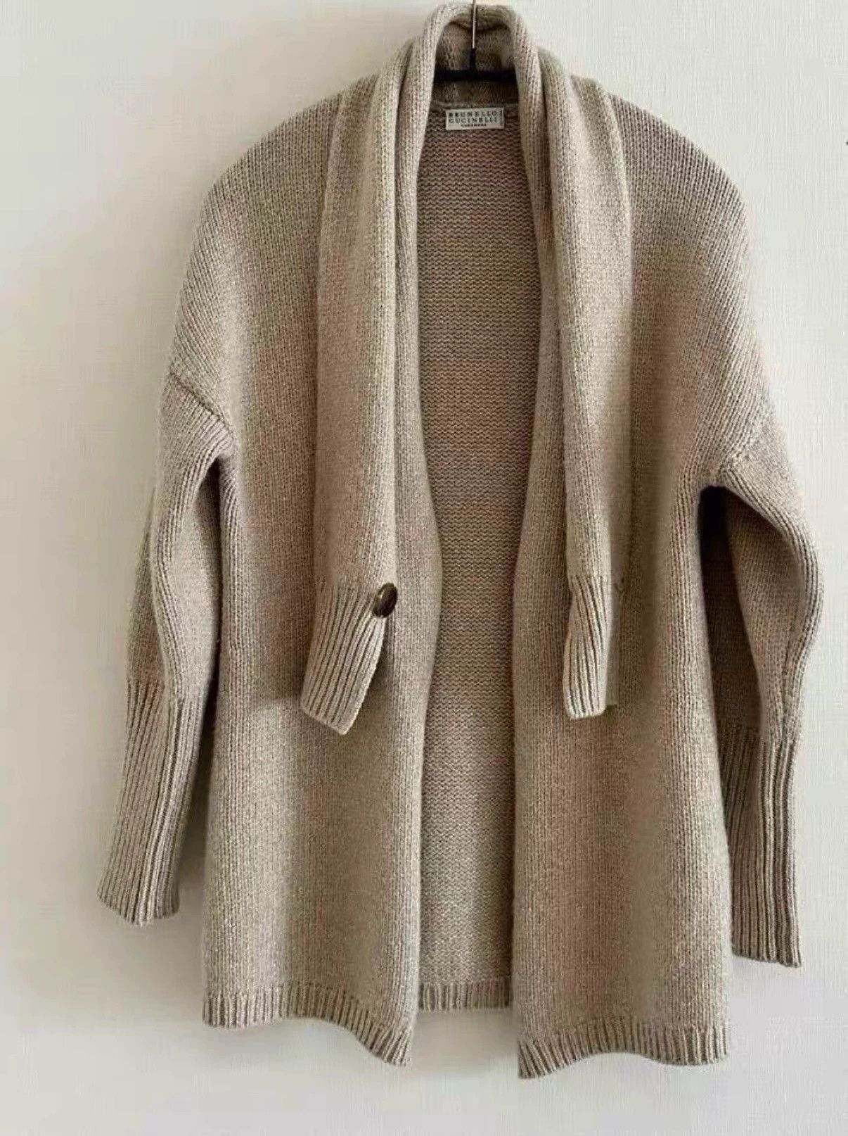 Brunello Cucinelli Brunello Cucinelli Cashmere Knit Coat - dmc Size US XS / EU 42 / 0 - 1 Thumbnail