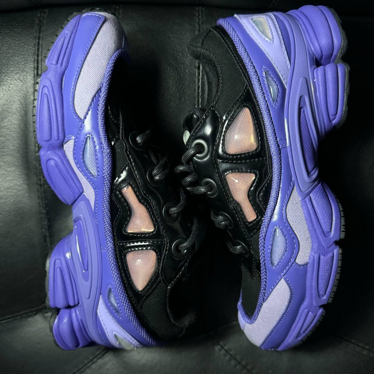 Adidas × Raf Simons 6,5us Adidas Raf Simons Ozweego purple Size US 6.5 / EU 39-40 - 4 Thumbnail