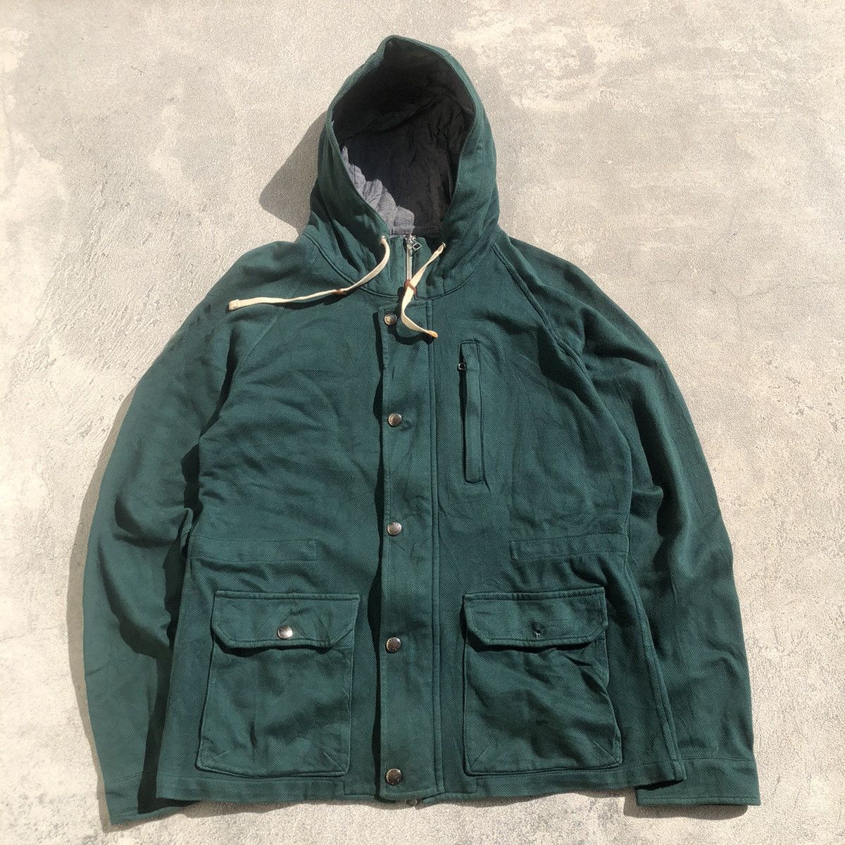 Beams Plus × Japanese Brand × Vintage Beams plus Ziphoodie Size US S / EU 44-46 / 1 - 1 Thumbnail