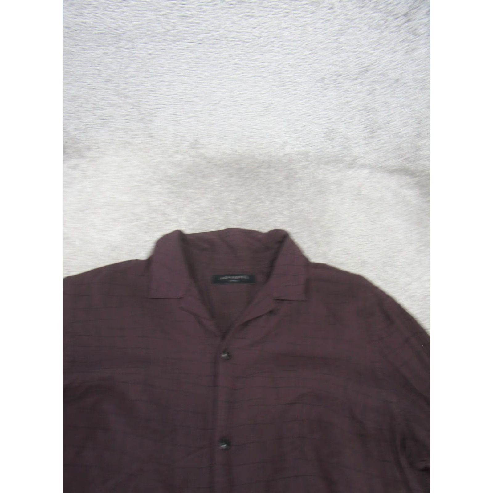 Allsaints VINTAGE AllSaints Button-Up Shirt Mens Small Brown Long Sleeve Collared Regular Fit Size US S / EU 44-46 / 1 - 2 Thumbnail