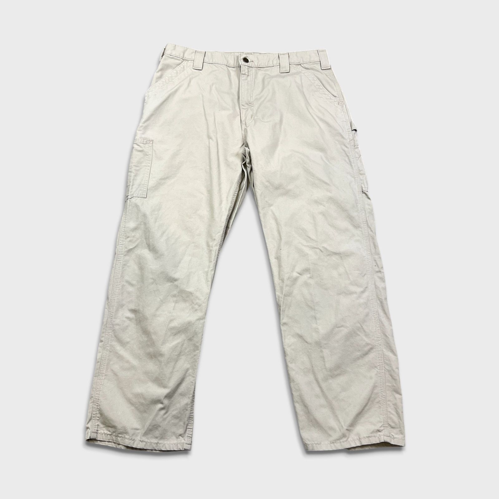 Carhartt × Vintage Carhartt Pants 38x32 Original Dungaree Work Carpenter Baggy Size US 38 / EU 54 - 1 Thumbnail