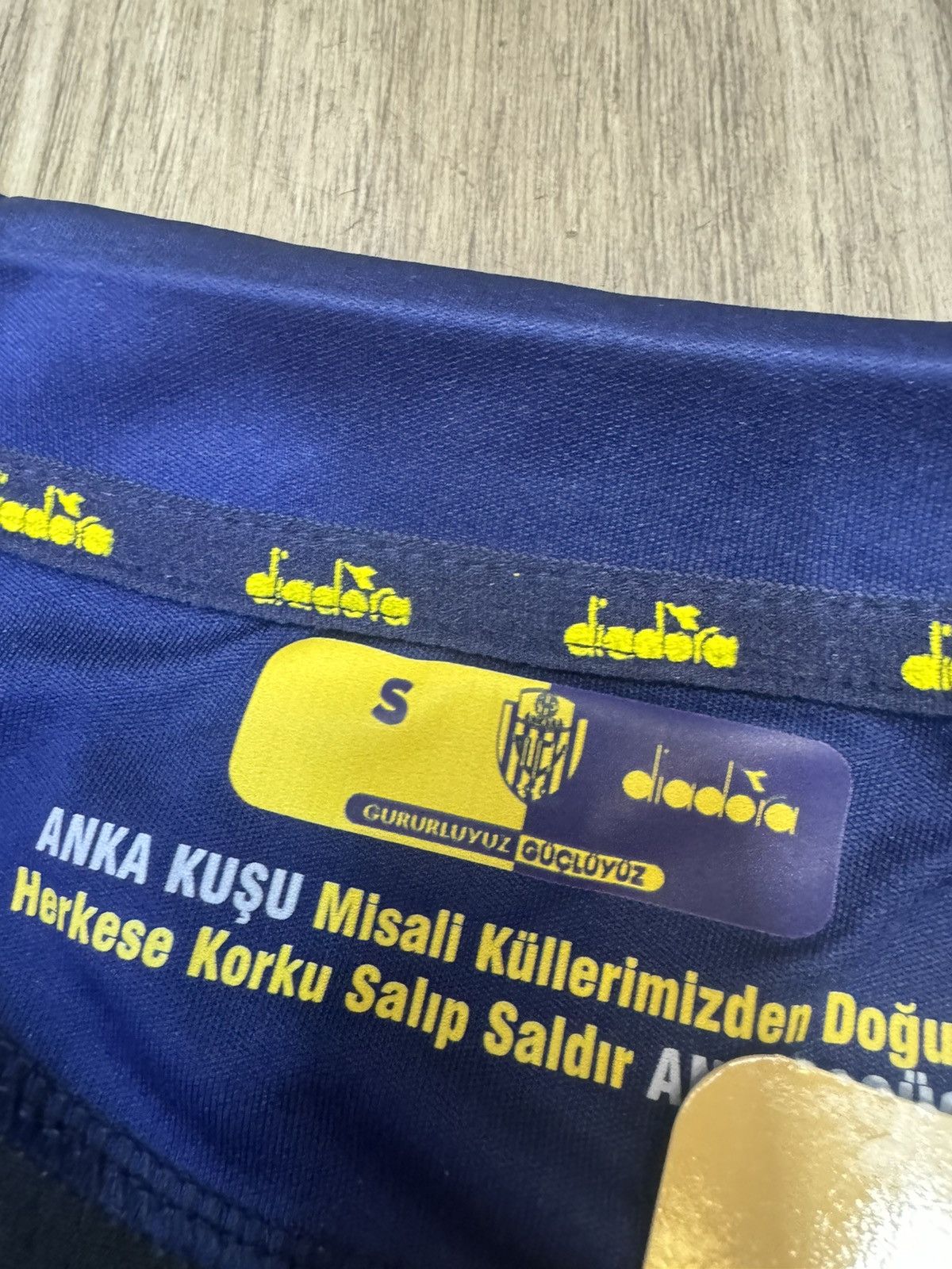 Diadora MKE Ankaragücü 21/22 fourth away jersey (Bnwt) Size US S / EU 44-46 / 1 - 6 Thumbnail