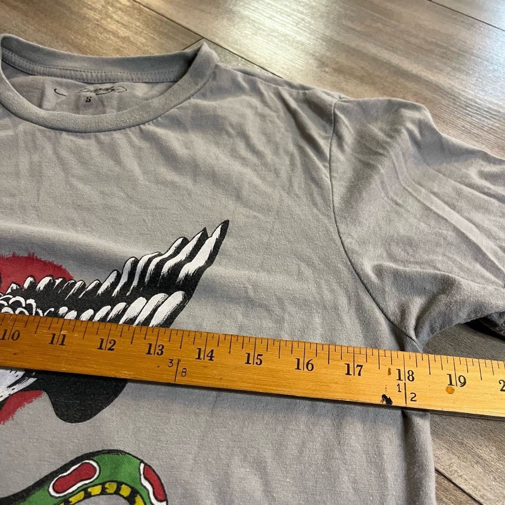 Ed Hardy Ed Hardy Grey Casual Graphic Tee Shirt Men Small Bin P-17 Size US S / EU 44-46 / 1 - 5 Thumbnail