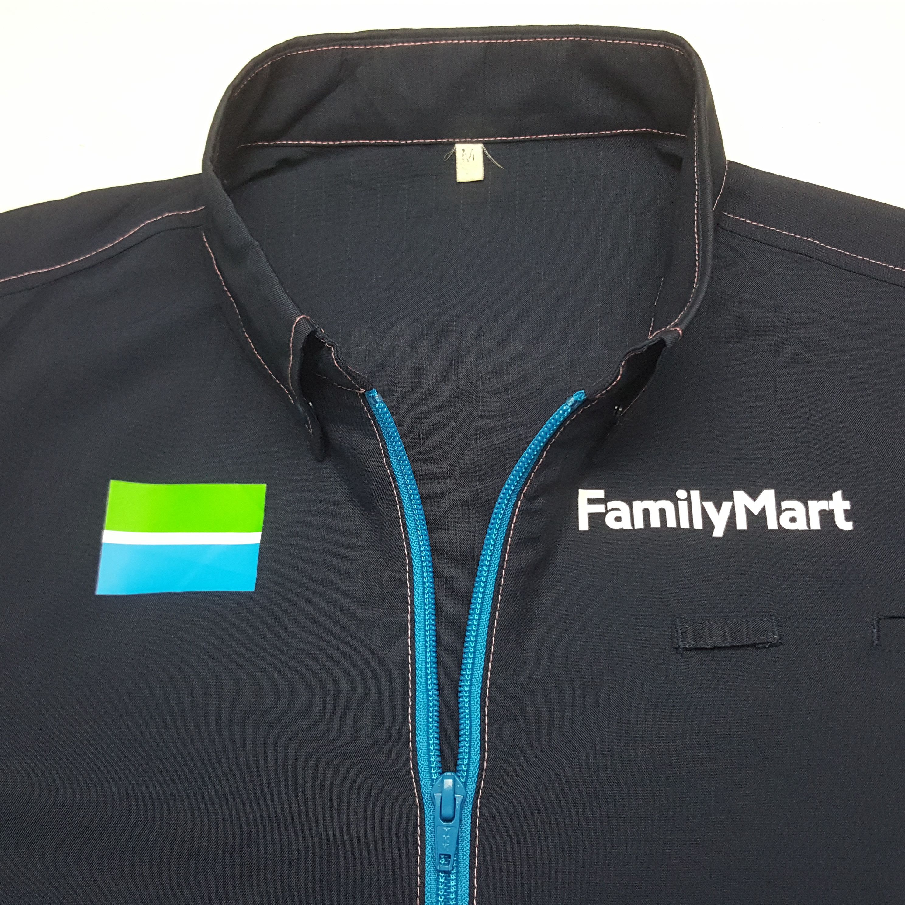Japanese Brand × Vintage Vintage Family Mart Worker Zipper Uniform Jacket Size US M / EU 48-50 / 2 - 5 Thumbnail