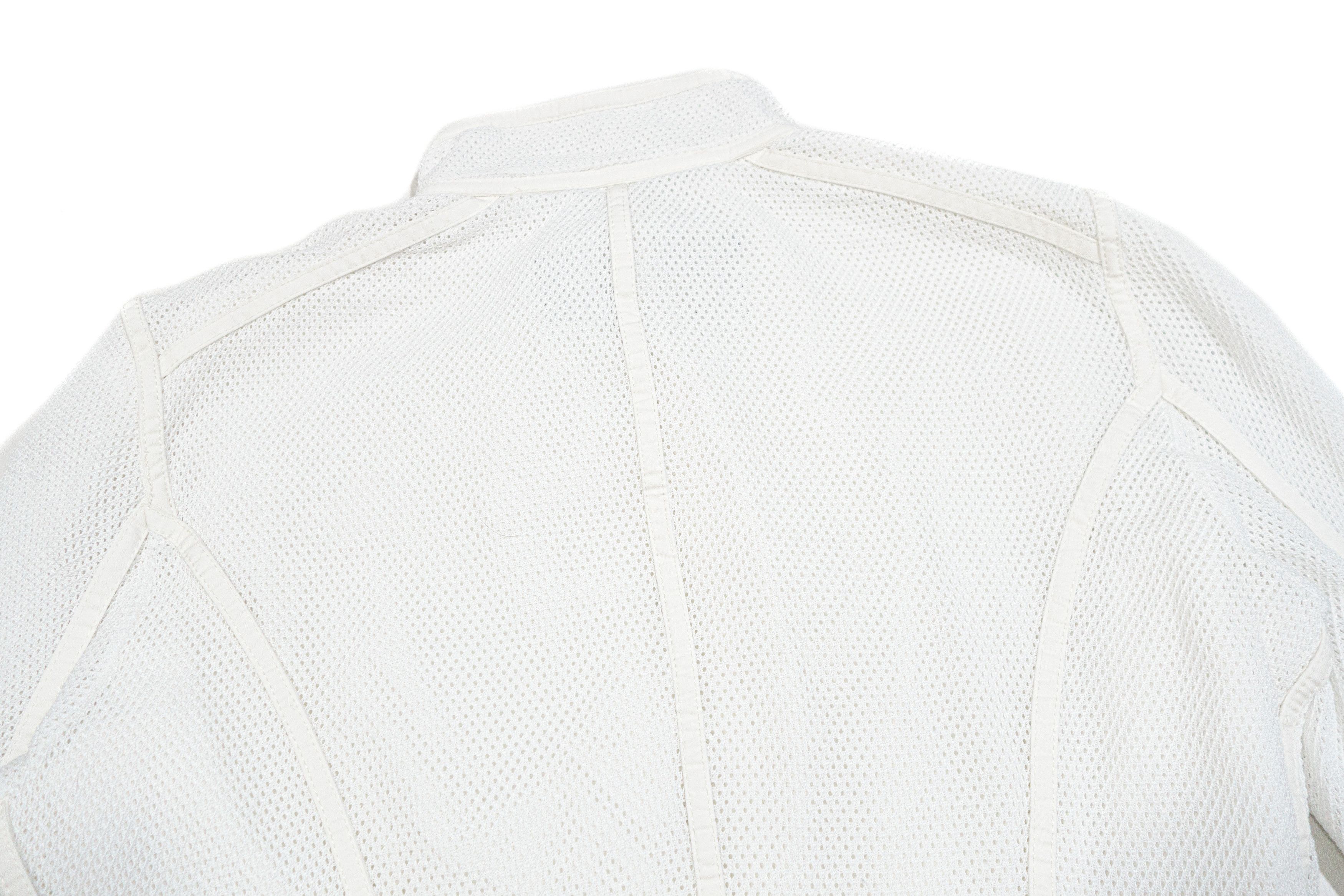 Burberry Prorsum Mainline Prorsum Mesh Biker Short Sport Jacket Size M / US 6-8 / IT 42-44 - 4 Thumbnail