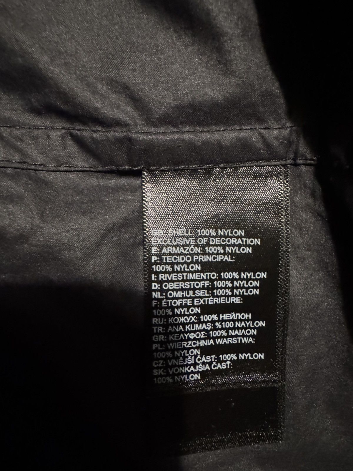 Kazuki Kuraishi × The North Face The North Face x Kazuki Kuraishi Black Series, Nylon Shirt Size US M / EU 48-50 / 2 - 9 Thumbnail