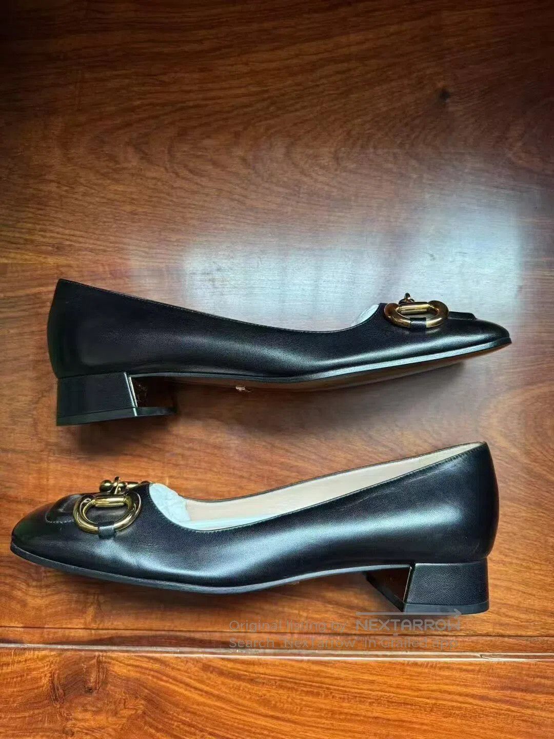 Gucci Guicci Horsebit Leather High Heels| Size US 7.5 / IT 37.5 - 2 Thumbnail