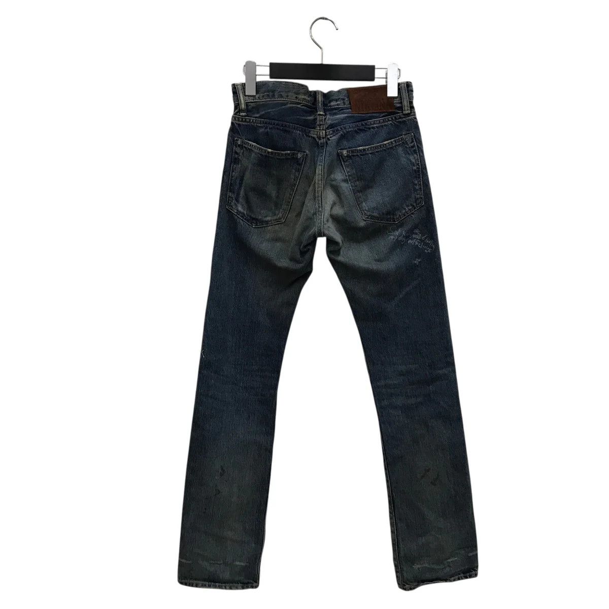 Hysteric Glamour Archive Nirvana Patchwork Studded Denim Pants Size US 28 / EU 44 - 2 Thumbnail