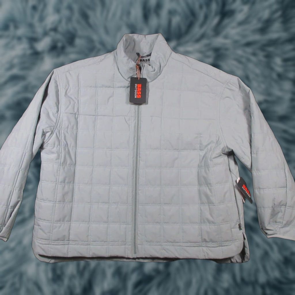 Vintage Bass Puffer Jacket Coat Womens XXL Oversized Blue NWT NEW 119 Spring Outdoor Jacket Women Blue Puffer Bass 2XL Size XXL / US 16-18 / IT 52-54 - 1 Thumbnail
