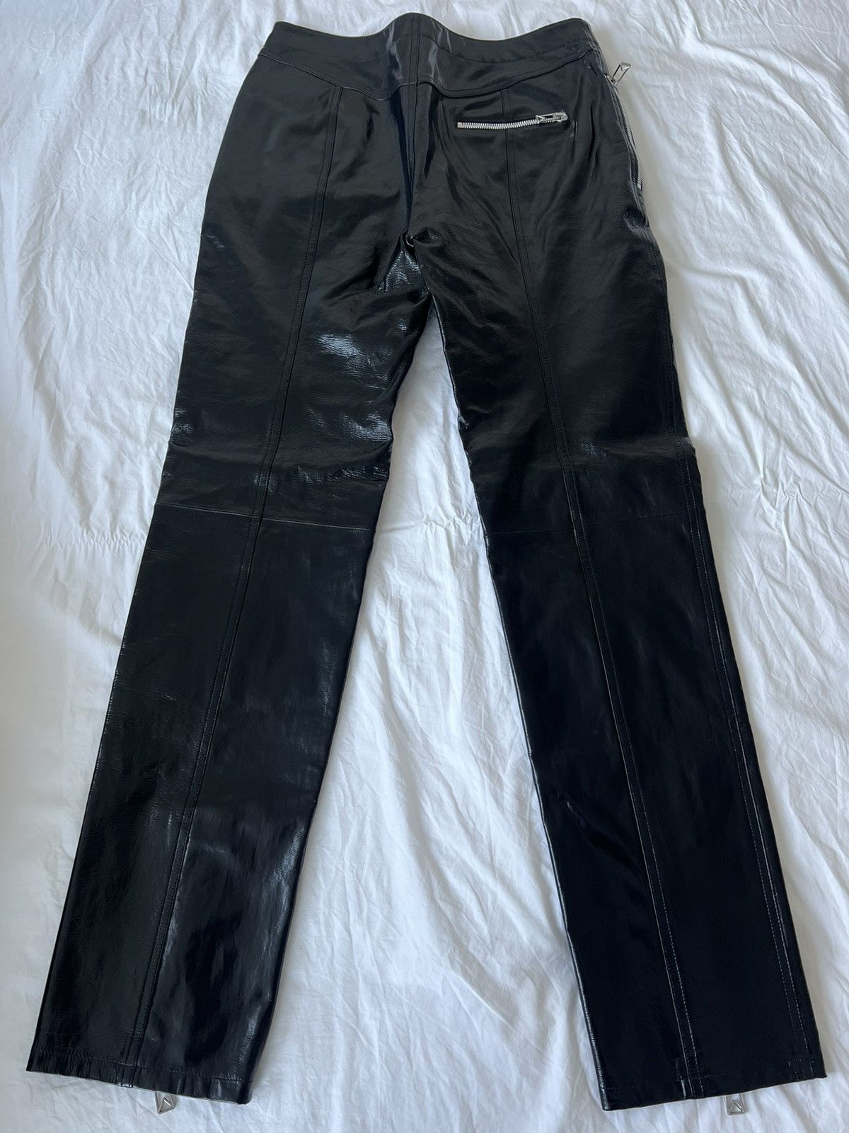 Bottega Veneta Amazing Waxed Leather Pants Size US 32 / EU 48 - 5 Thumbnail