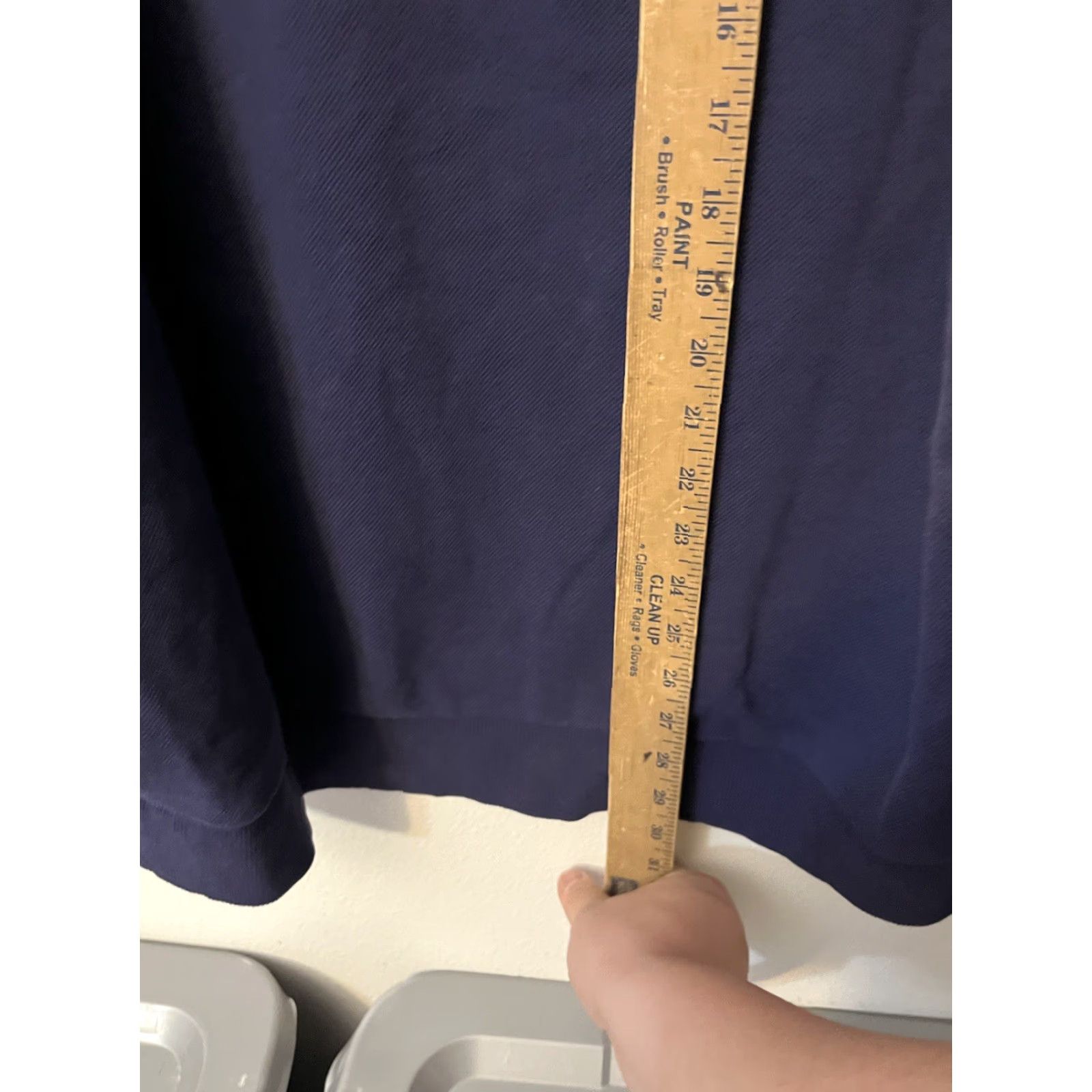 Under Armour Under Armour Hoodie Pullover Fleece 1/4 Zip Blue XL Unisex Adults Sweatshirt Size XL / US 12-14 / IT 48-50 - 5 Thumbnail