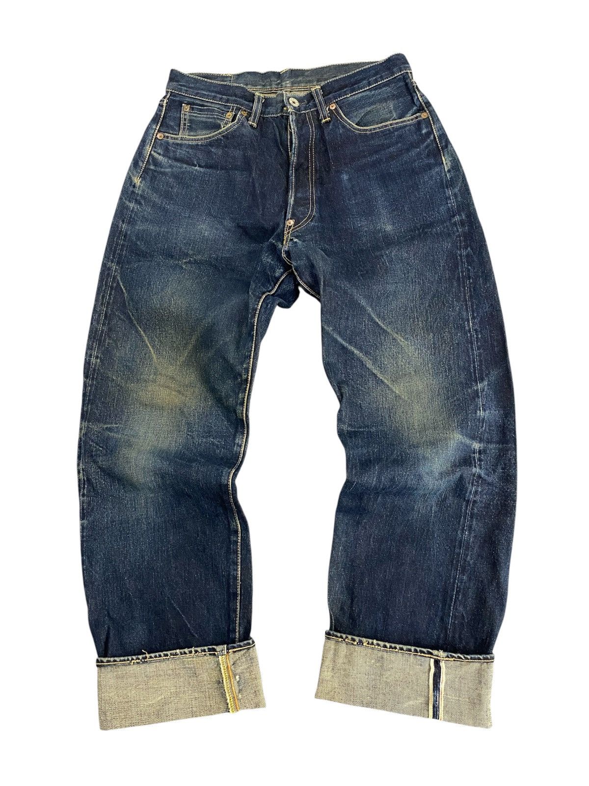 Japanese Brand japanese denim selvedge raw jeans like kapital or levis Size US 28 / EU 44 - 1 Thumbnail