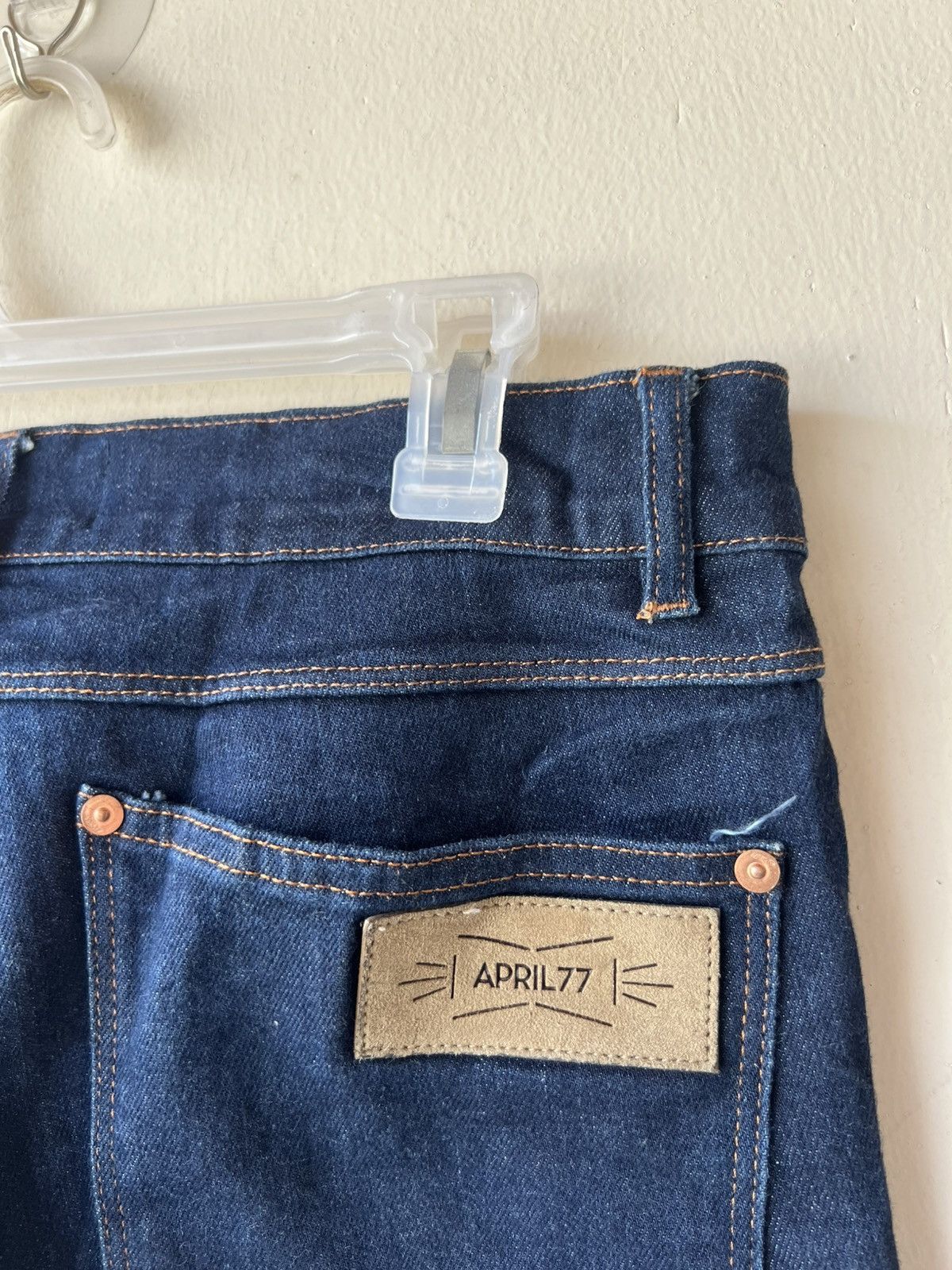April 77 April 77 Joey New Overdrive Raw Stretch Denim Jeans Size US 30 / EU 46 - 19 Thumbnail