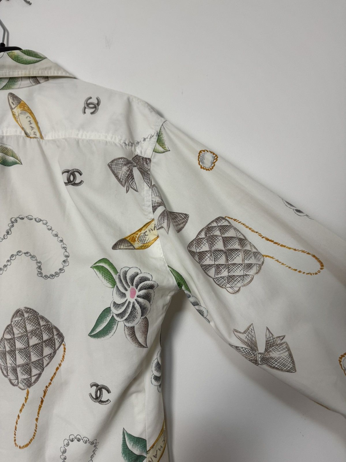 Chanel Chanel SS96 Runway by Karl Lagerfeld Button-Up Blouse Shirt Size M / US 6-8 / IT 42-44 - 11 Thumbnail
