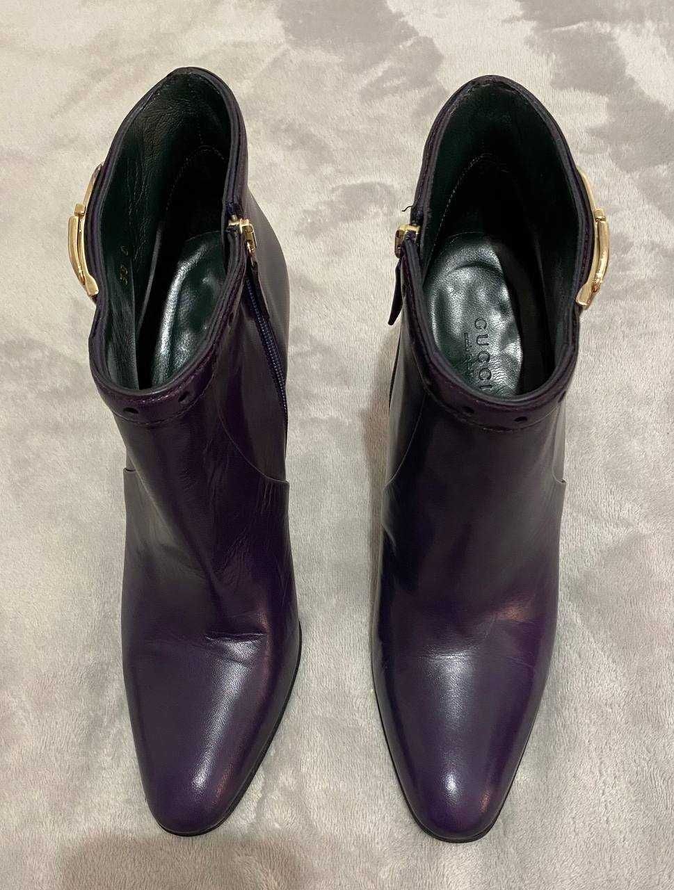 Gucci Gucci Leather Heels Boots Size US 8 / IT 38 - 2 Thumbnail