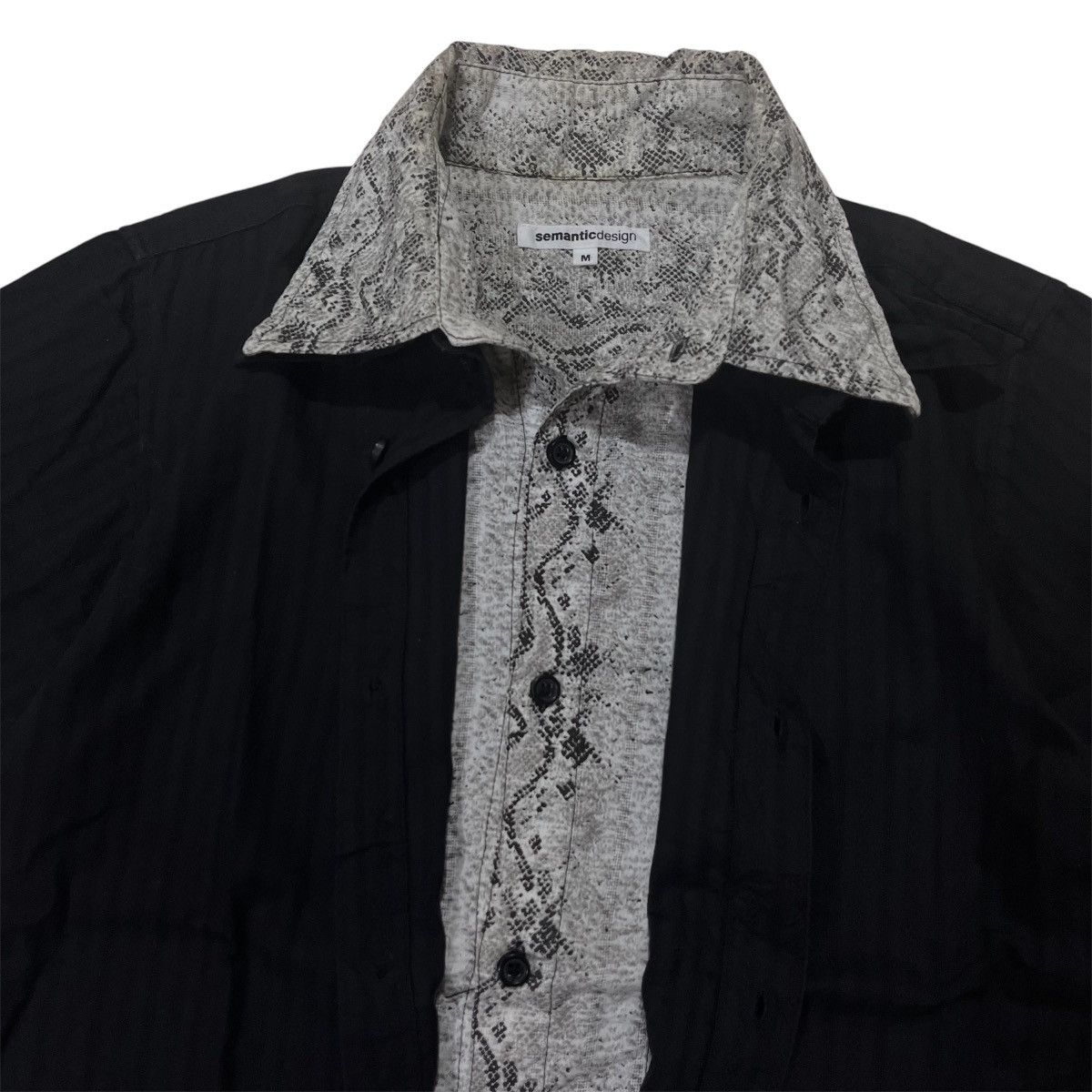 If Six Was Nine Semantic design snake skin double layer Size US M / EU 48-50 / 2 - 2 Thumbnail