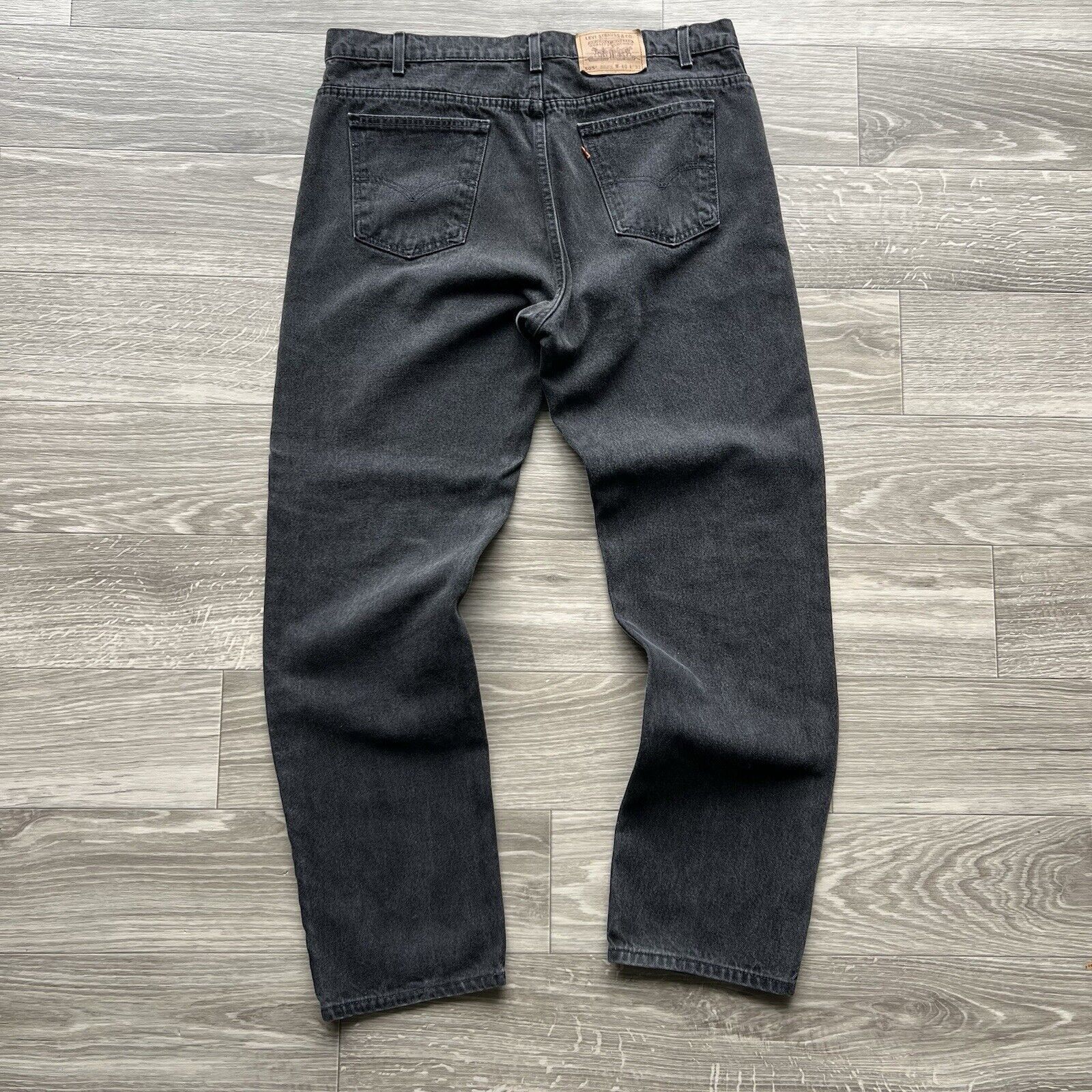 Levi's Vintage Levis Black 505 Jeans Regular Orange Tab Size 39 Size US 39 - 1 Thumbnail