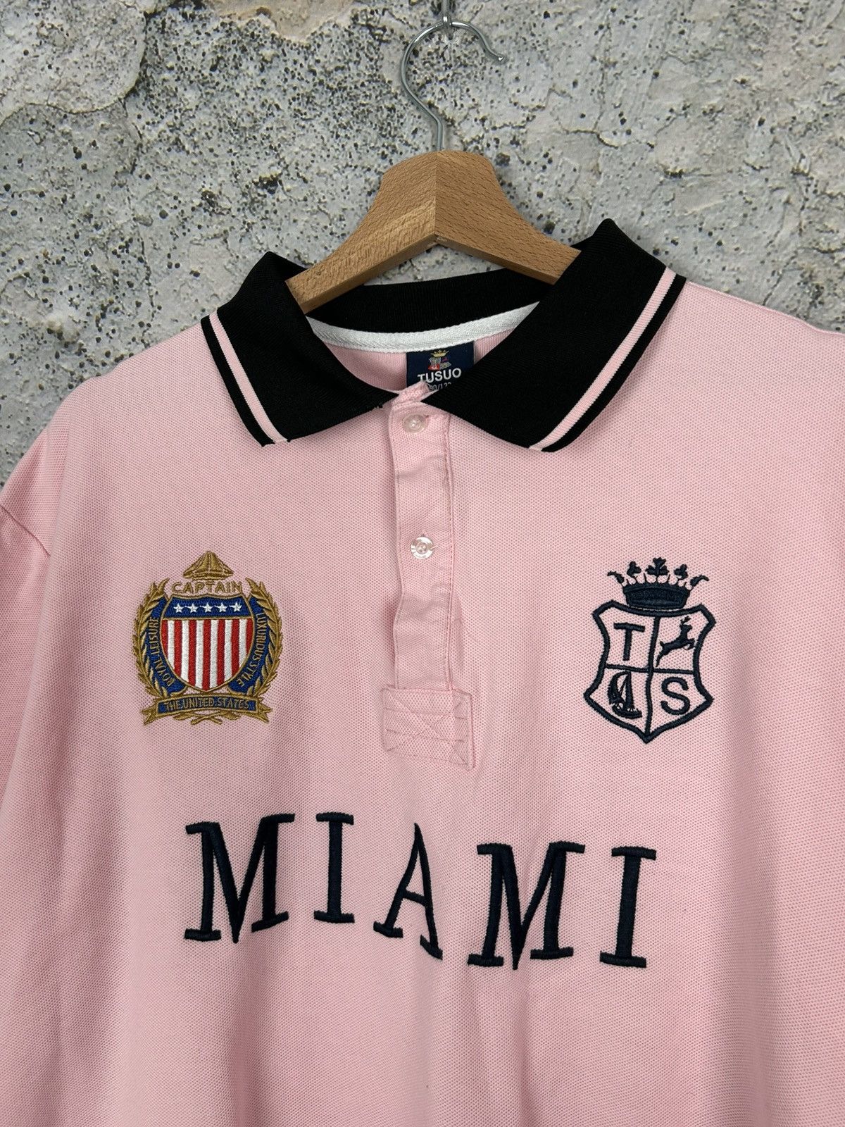 Vintage Vintage Miami Chief Keef Polo Tee Rugby Streetwear Hype Size US XXL / EU 58 / 5 - 3 Thumbnail