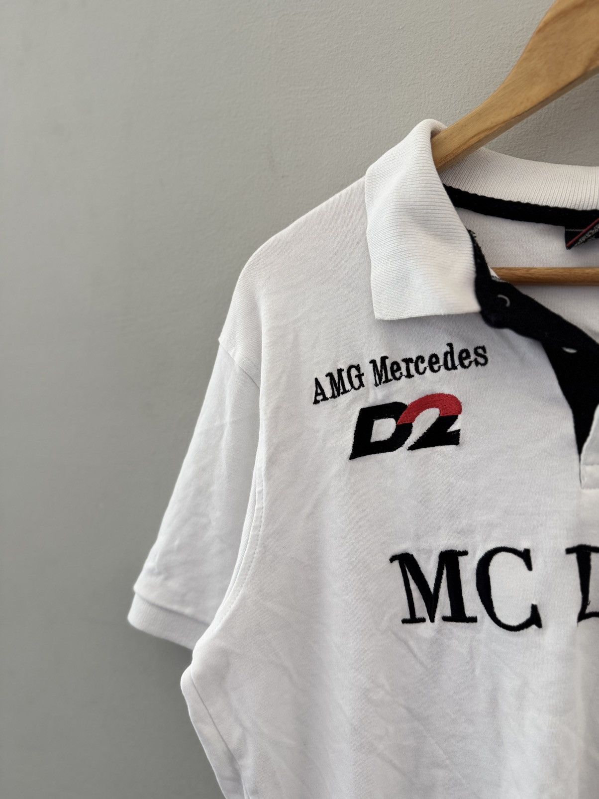 Mercedes-Benz Vintage T-shirts Mercedes- Benz Mc Laren AMG D2 Polo Y2K Size US XL / EU 56 / 4 - 3 Thumbnail