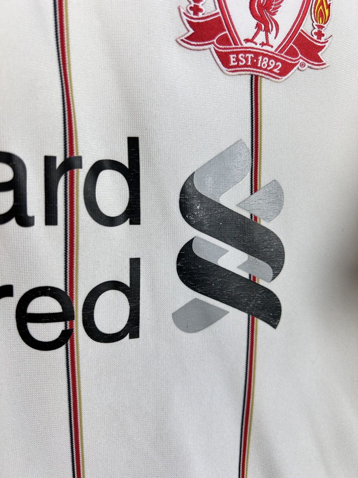 Adidas Vintage Adidas Liverpool #4 Meireles 2010/11 Away Kit Jersey Size US M / EU 48-50 / 2 - 7 Thumbnail