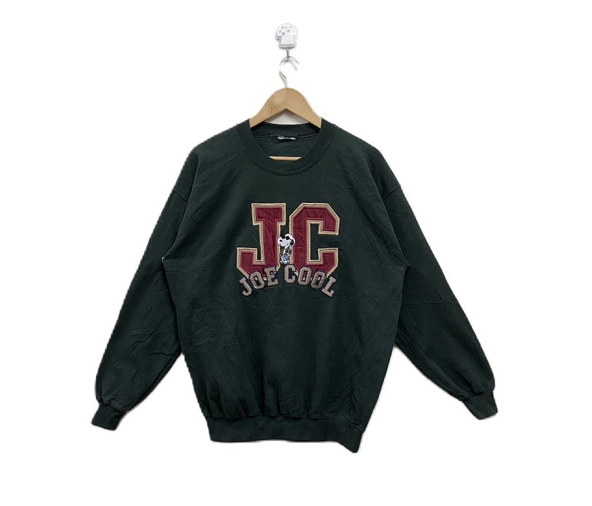 Cartoon Network Vintage 90s Joe Cool Snoopy Sweatshirt Pullover Embroidery Size US L / EU 52-54 / 3 - 1 Thumbnail