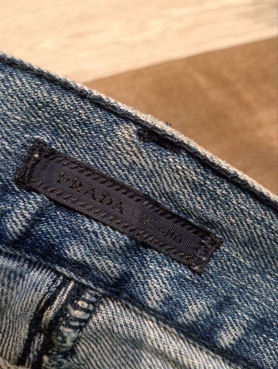 Prada PRADA BLUE DISTRESSED DENIM PANTS Size US 32 / EU 48 - 8 Thumbnail