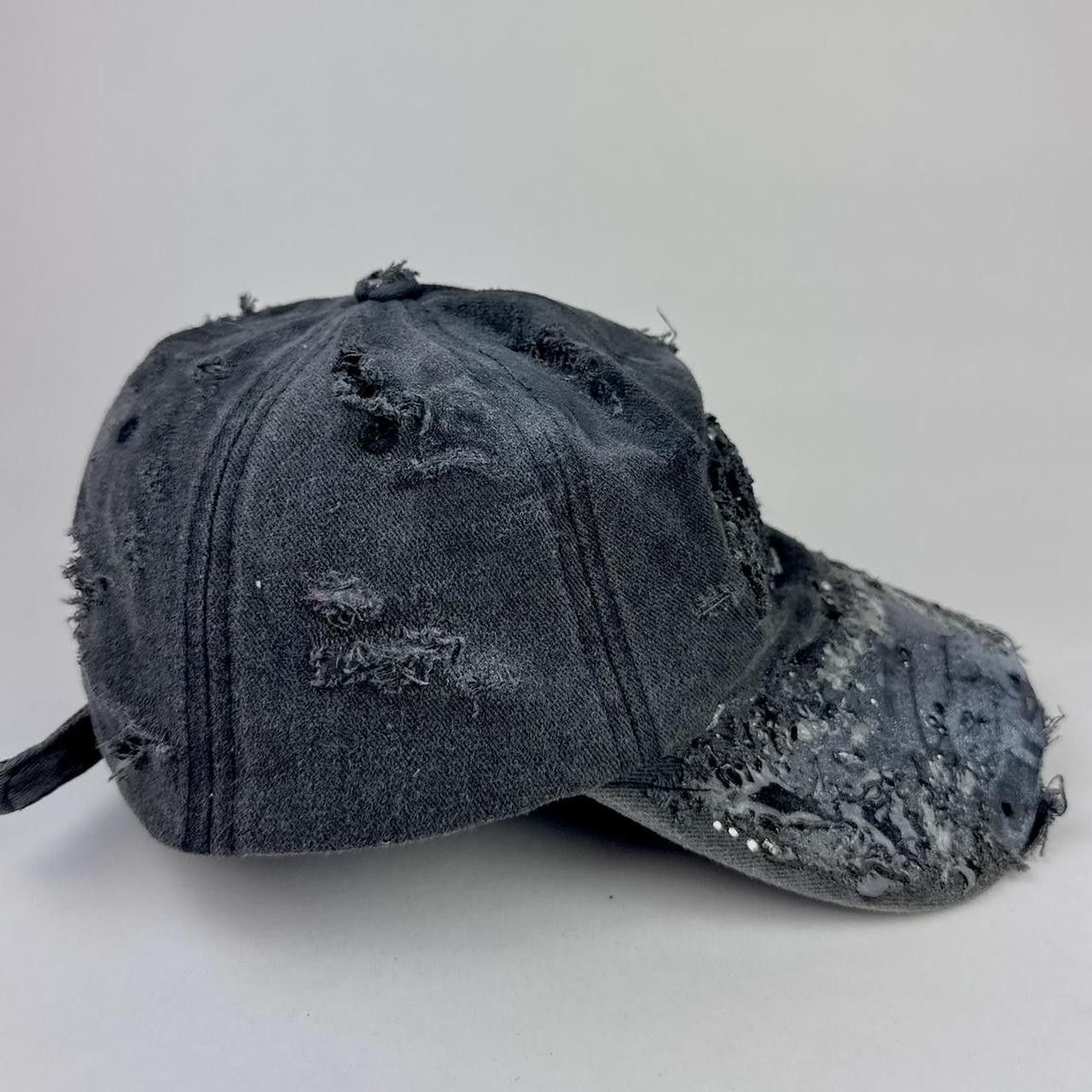 Other ASTROBOI* 'Alastair' Brooklyn Black Resin Rhinestone Hat Size ONE SIZE - 6 Thumbnail