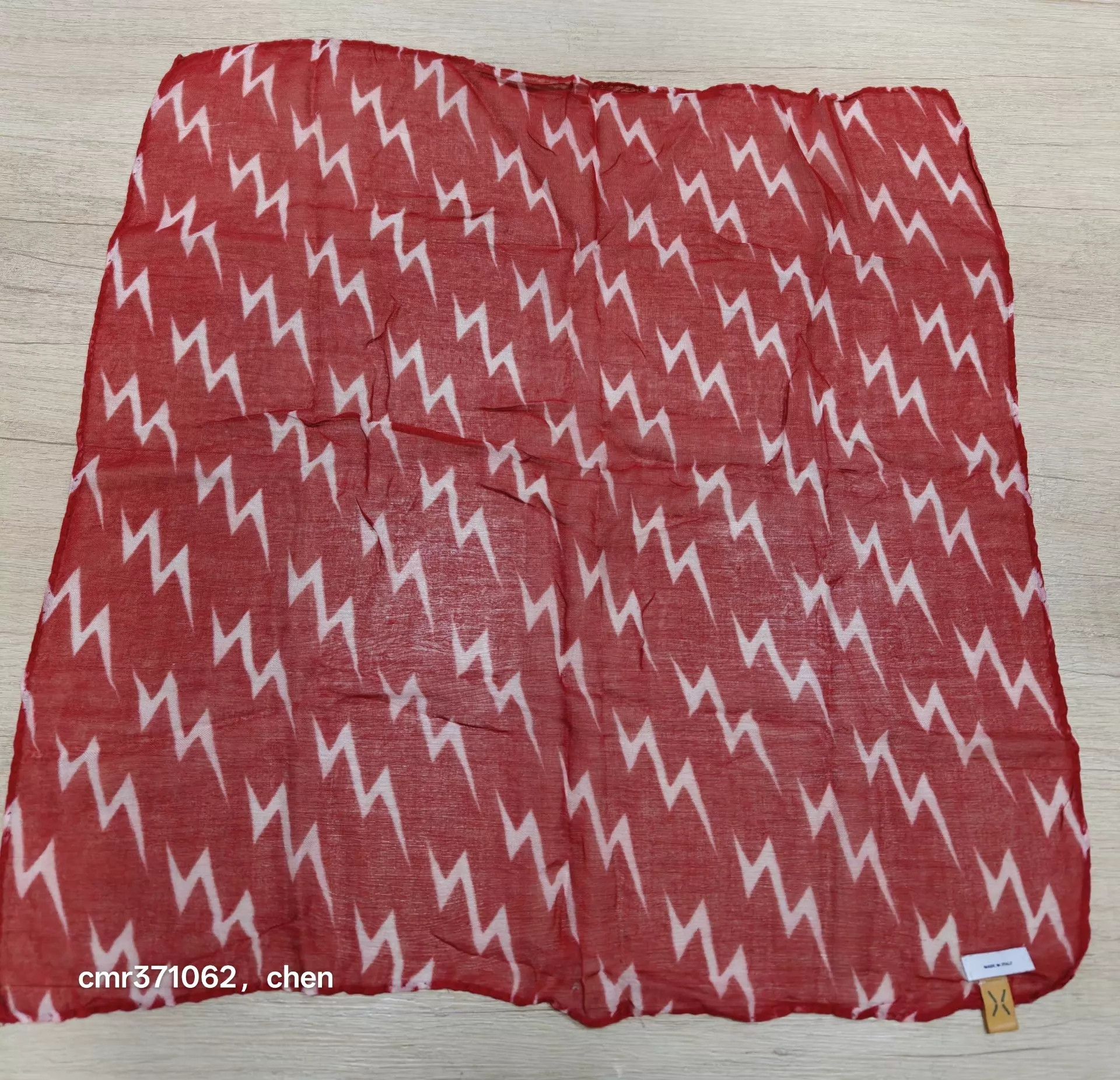 Visvim visvim 17ss lightning stole N.D Resist Italy 54x54 Rare Size ONE SIZE - 2 Thumbnail