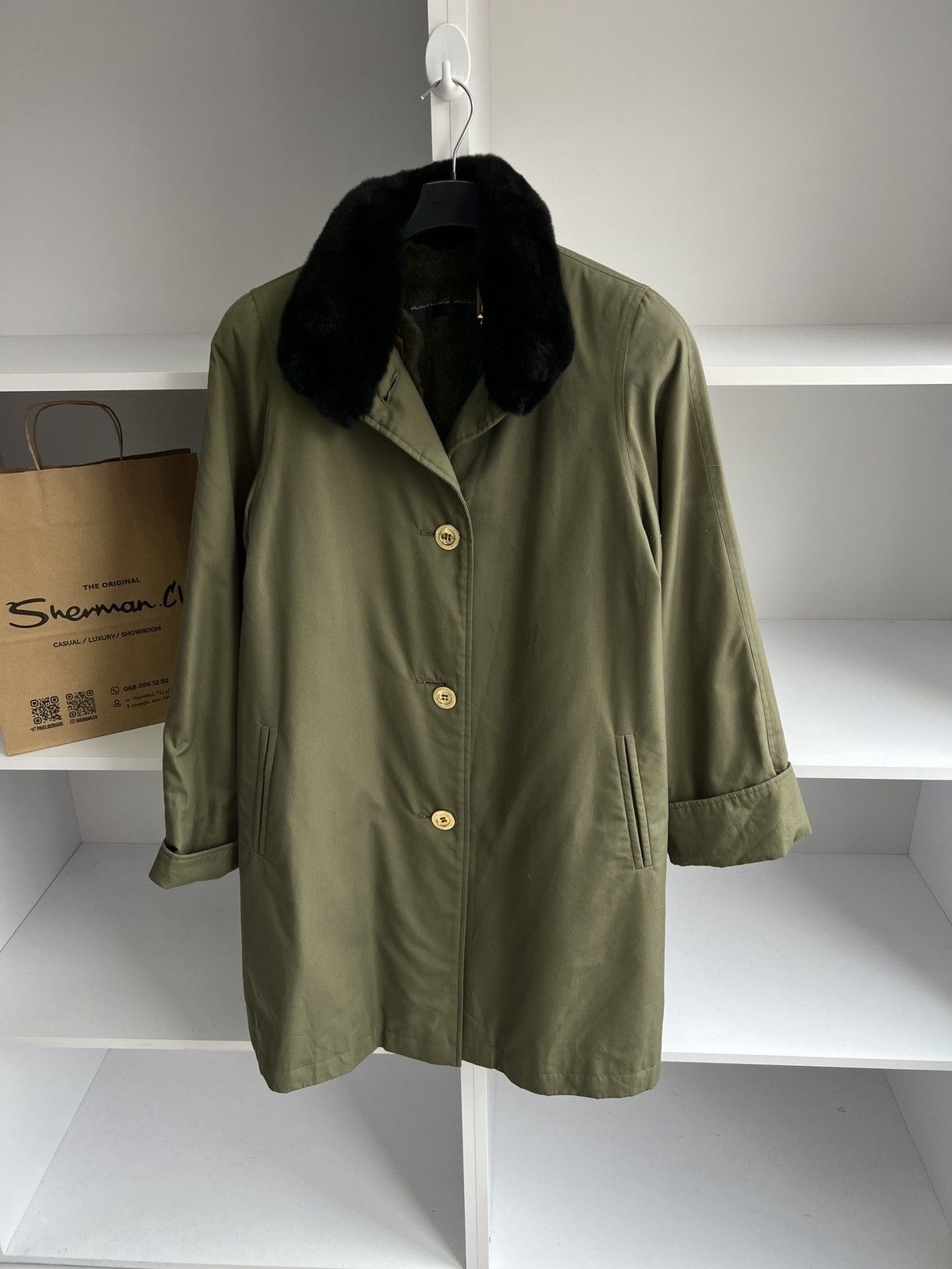 Jean-Louis Scherrer × Vintage Vintage 1950s Jean -Louis Scherrer Very Rare Coat Size US M / EU 48-50 / 2 - 4 Thumbnail