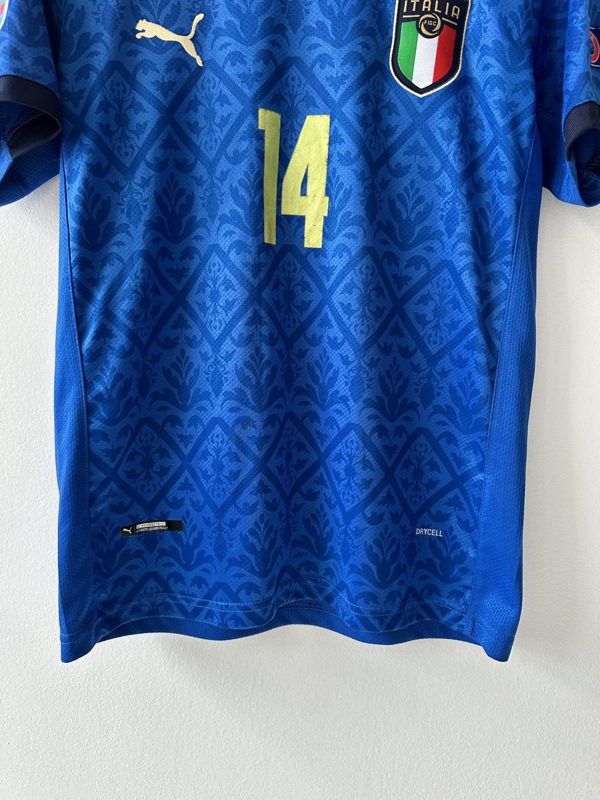 Puma Italy National Team Jersey 2020 Puma #14 Chiesa Size US S / EU 44-46 / 1 - 4 Thumbnail