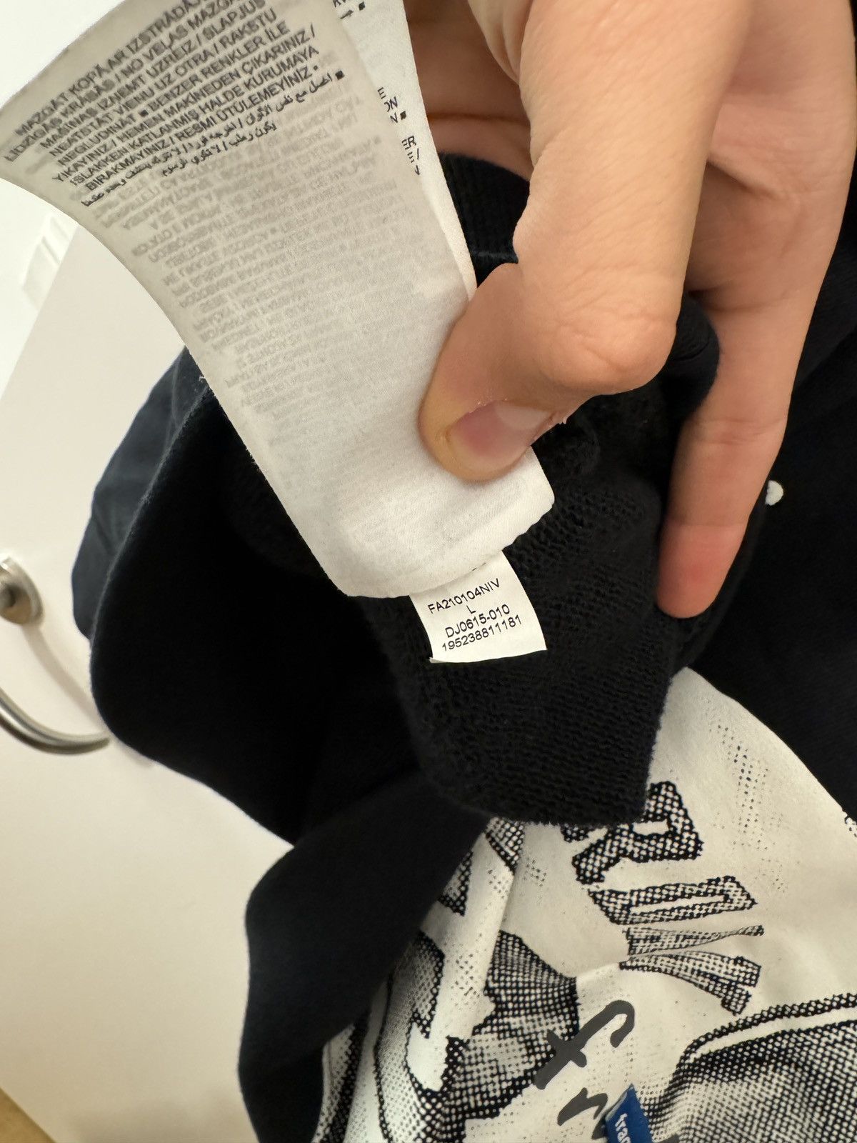 Fragment Design × Jordan Brand × Travis Scott Hoodie Jordan x Fragment x Travis Scott Size US L / EU 52-54 / 3 - 6 Thumbnail