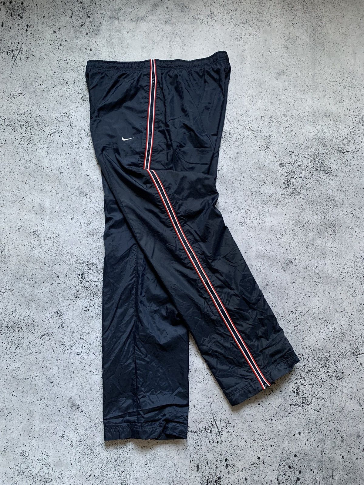 Nike Vintage Nike Nylon Track Pants Drill Double Swoosh Y2K USA Size US 36 / EU 52 - 3 Thumbnail